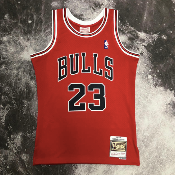 Kit NBA Bulls Jordan 23 Pippen 33 Rodman 91 - Vermelha