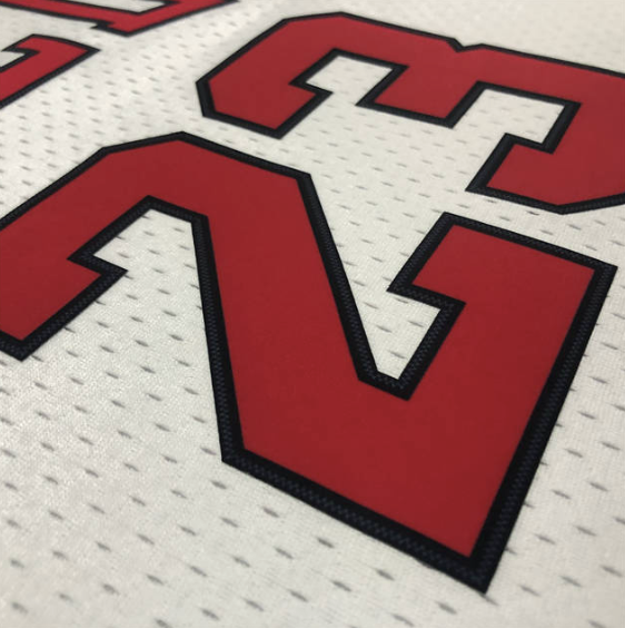 regata NBA Bulls Jordan 23 - Branca