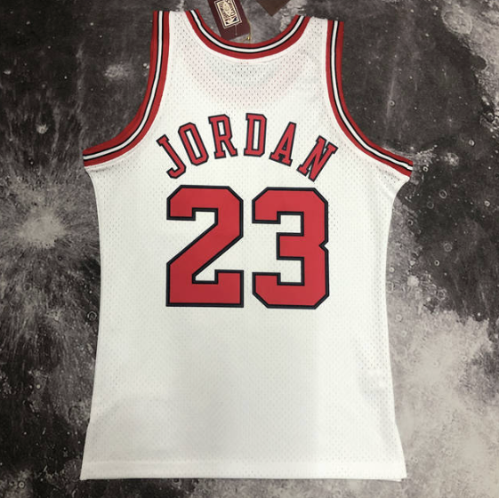 regata NBA Bulls Jordan 23 - Branca