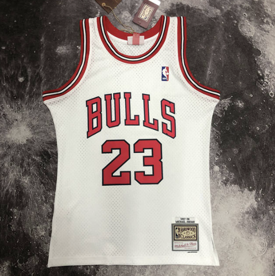regata NBA Bulls Jordan 23 - Branca