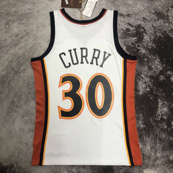 regata NBA Warriors Curry 30 - Branca