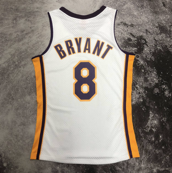 regata NBA Lakers Bryant 8 - Branca