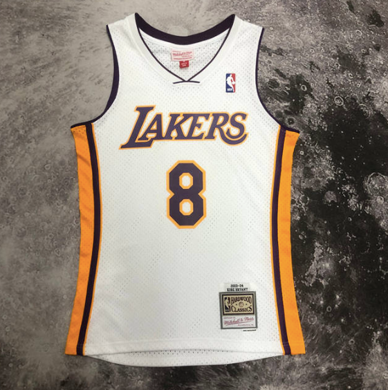 regata NBA Lakers Bryant 8 - Branca