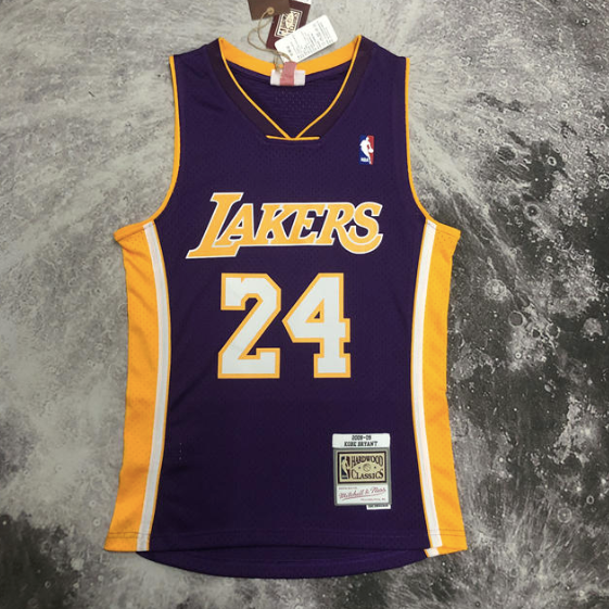regata NBA Lakers Bryant 24 - Roxa