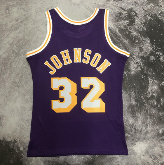 regata NBA Lakers Johnson 32 - Roxa
