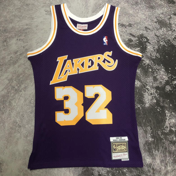 regata NBA Lakers Johnson 32 - Roxa