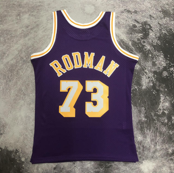 regata NBA Lakers Rodman 73 - Roxa