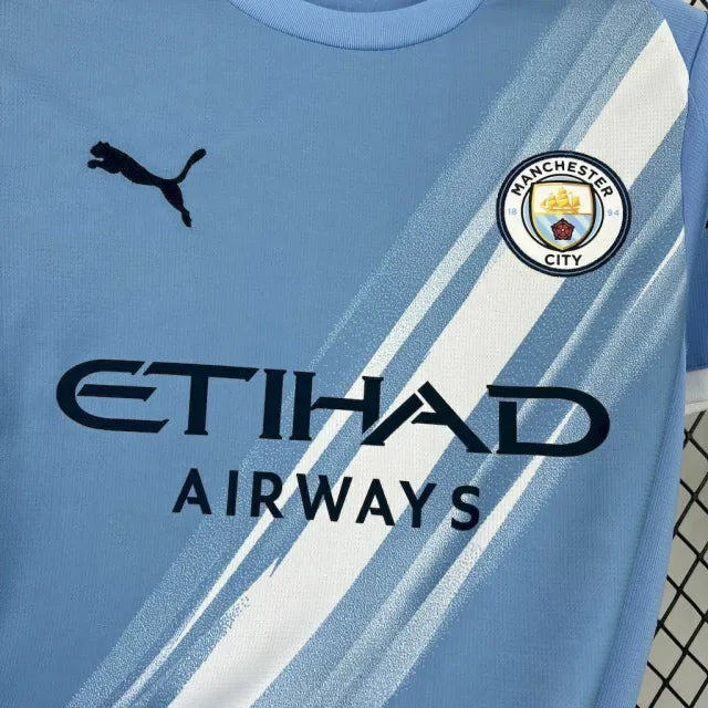 Camisa Manchester City Home 25/26 s/n° Torcedor Masculina - Azul