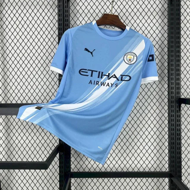 Camisa Manchester City Home 25/26 s/n° Torcedor Masculina - Azul