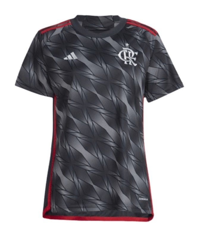 Camisa Flamengo 24/25 Third Adidas Feminina Torcedor - Prateado