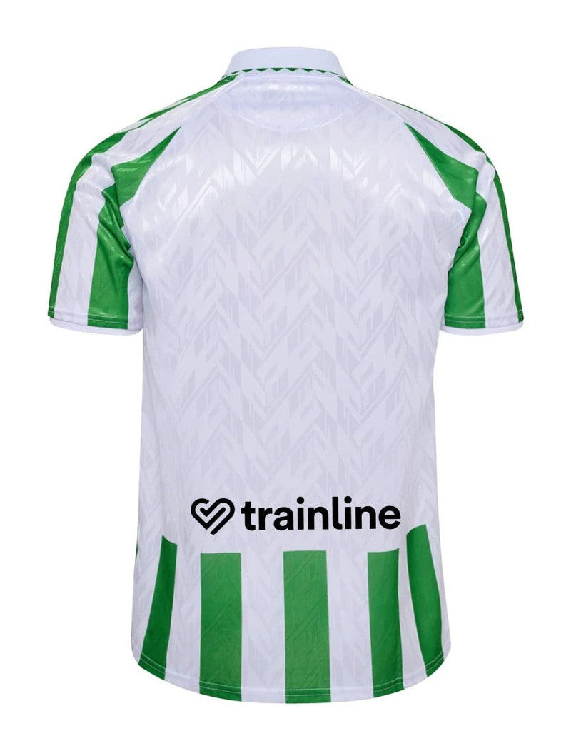 Camisa Real Betis 24/25 Home Hummel Torcedor - Verde e branca