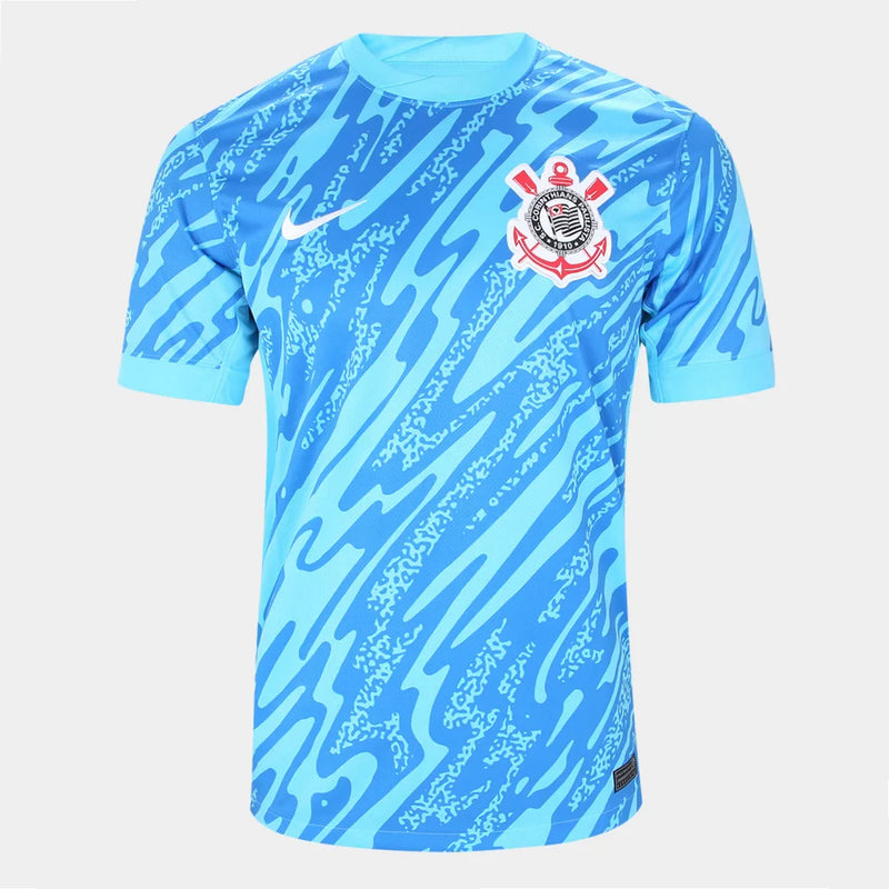 Camisa Corinthians 24/25 Goleiro Nike Masculino  - Azul