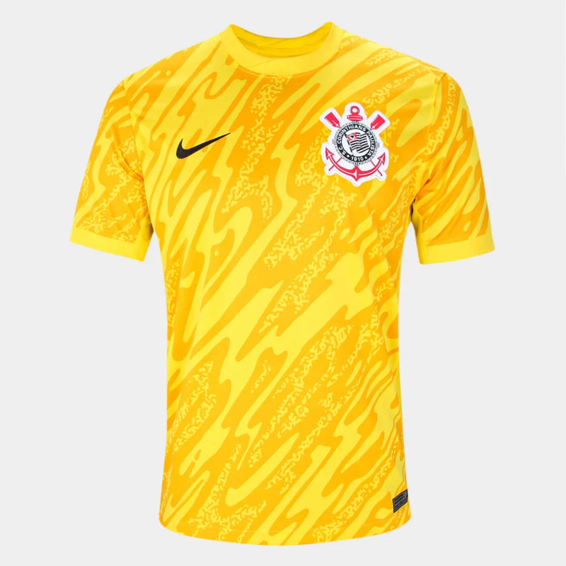 Camisa Corinthians 24/25 Goleiro Nike Masculino  - Amarelo