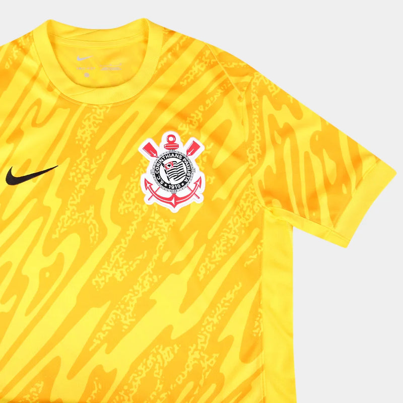 Camisa Corinthians 24/25 Goleiro Nike Masculino  - Amarelo