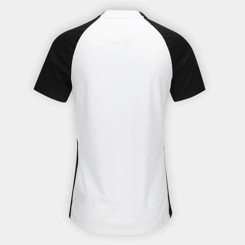 Camisa Corinthians Home 25/26 Nike Torcedor Feminina - Branco e Preto