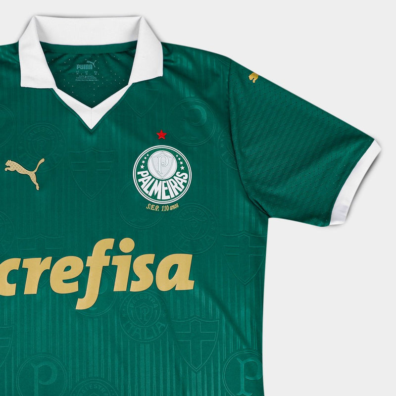 Camisa Palmeiras Home 24/25 s/n° Puma Jogador Masculino - Verde