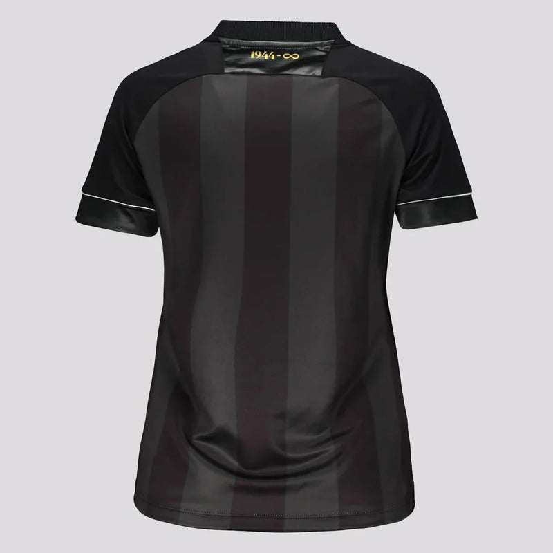 Camisa Ceará Home 24/25 Torcedor Feminina - Preto e Branco