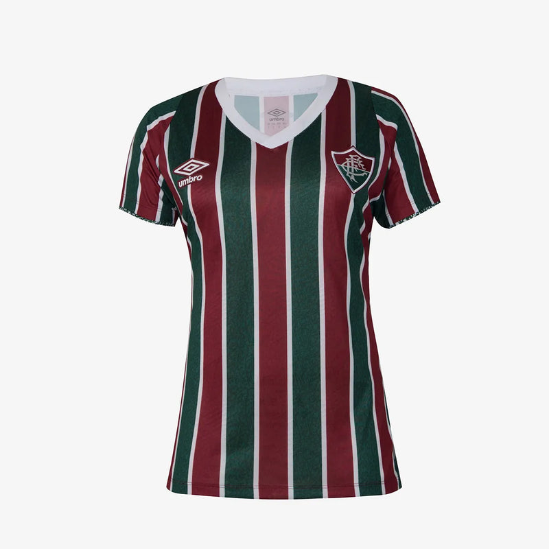 Camisa Fluminense Home 25/26 Umbro Feminina Torcedor