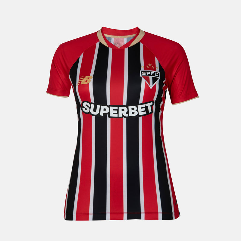 Camisa Feminina do São Paulo Away 25/26 - Listrada