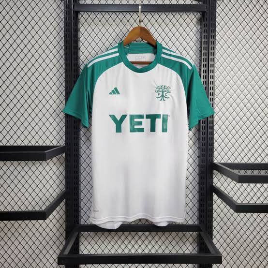 Camisa Nottingham Forrest Away 24/25 Adidas Masculino Torcedor - Branca e Verde