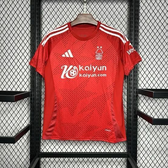 Camisa Nottingham Forrest Home 24/25 Adidas Masculino Torcedor - Vermelha