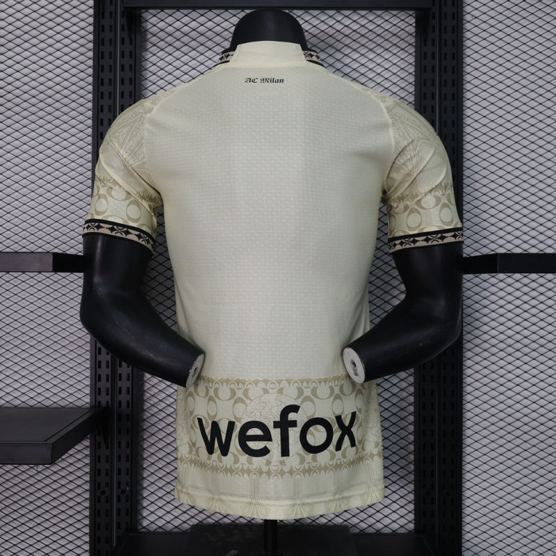 Camisa AC Milan Fourth 2024/25 s/n° Jogador Puma Masculino com Patch - Off White