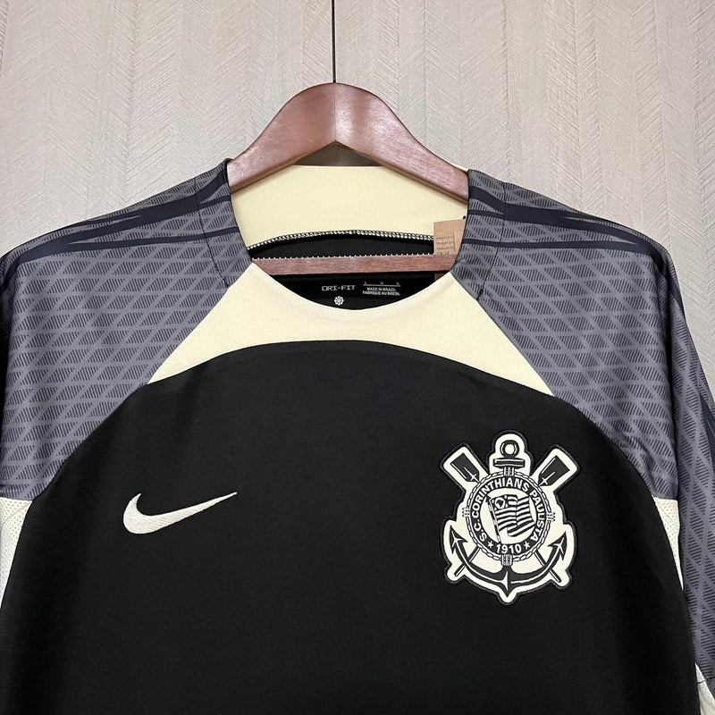 Camisa Corinthians 24/25 Treino Nike Masculino  - Preto