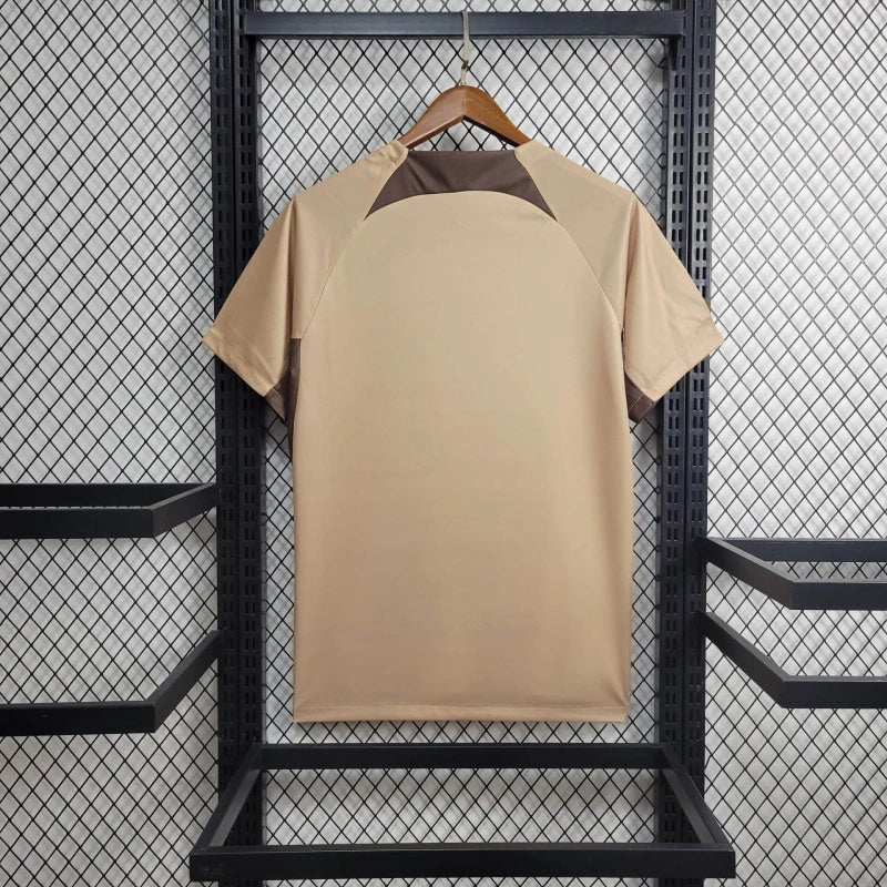 Camisa Corinthians 24/25 Treino Nike Masculino  - Bege