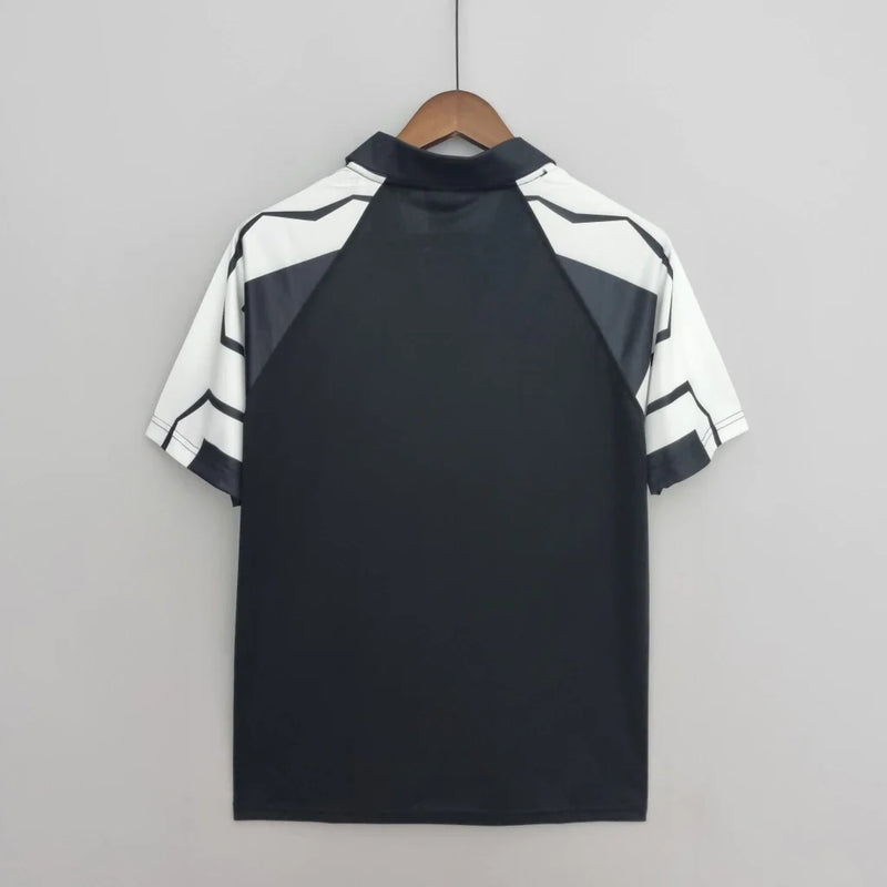 Camisa Colo Colo 1995 Away Nike Torcedor - Preta e Branca