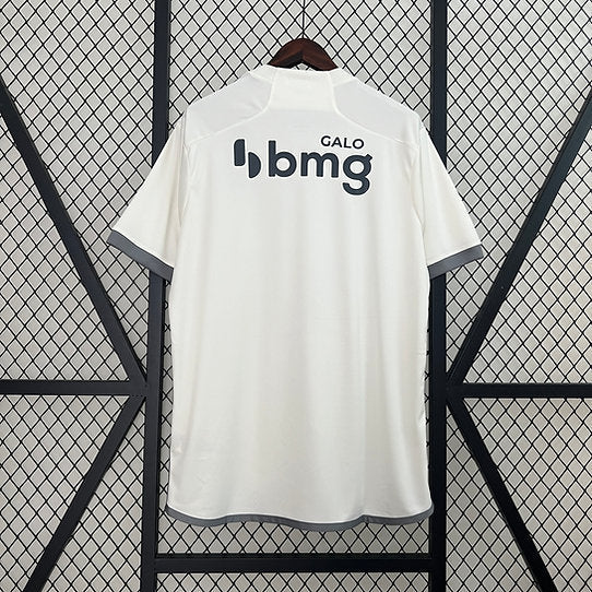 Camisa Atletico Mineiro Away 24/25 Adidas Torcedor Masculina - Branca e Preta
