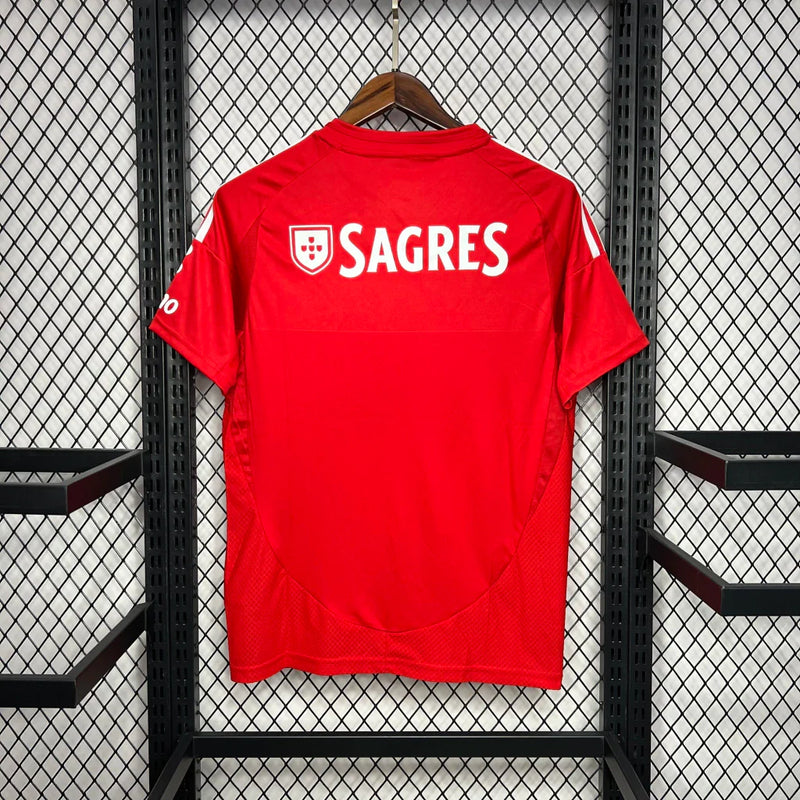 Camisa Benfica Home 24/25 Adidas Torcedor Masculino - Vermelho