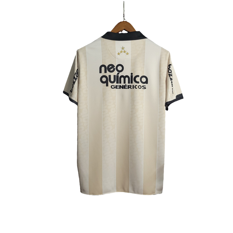 Camisa Corinthians Retrô 100 Aniversário Nike Masculina - Bege