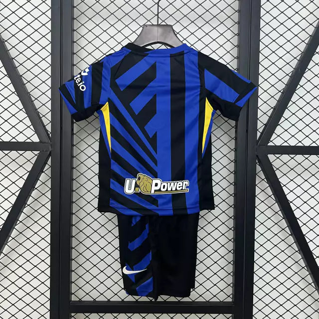 Conjunto Infantil Inter de Milan 24/25 Home Nike - Azul e Preto
