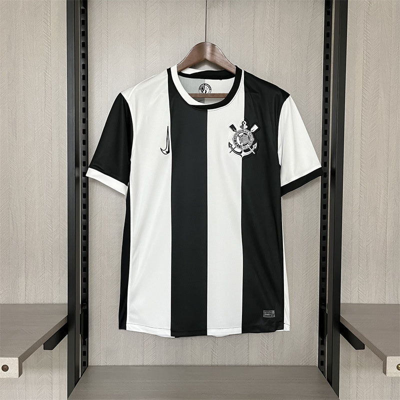 Camisa Corinthians Third 24/25 Nike Torcedor Masculino - Preto e Branco