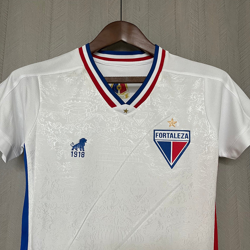 Camisa Fortaleza Away 24/25 Volt Torcedor Feminina - Branca