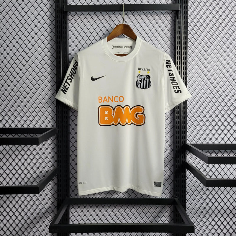 Camisa Santos Retrô 2011/12 Home Nike Masculina - Branco