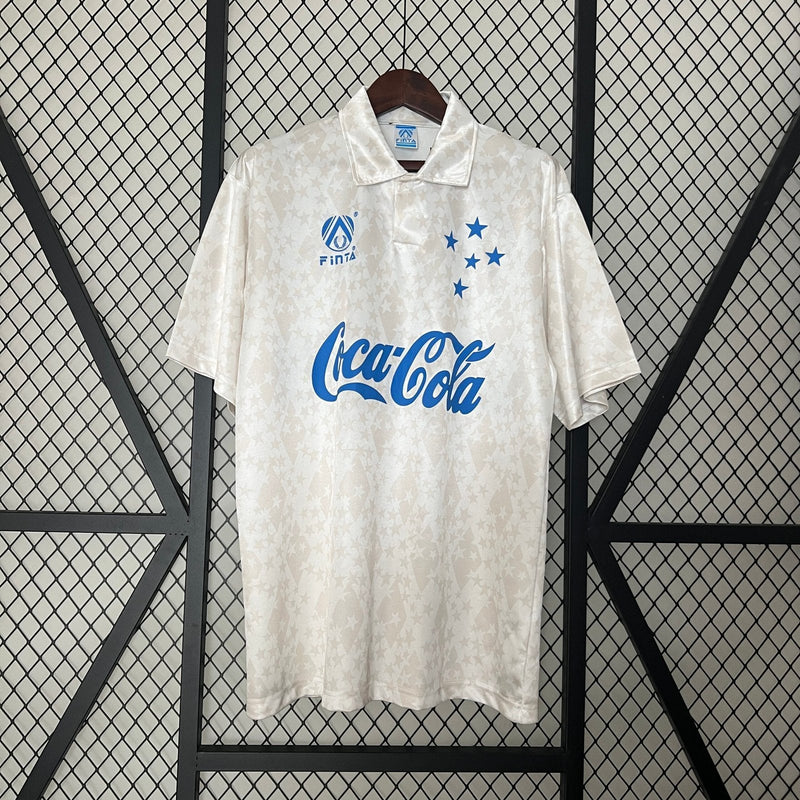 Camisa Cruzeiro Away Retrô 1993/94 branca - Finta