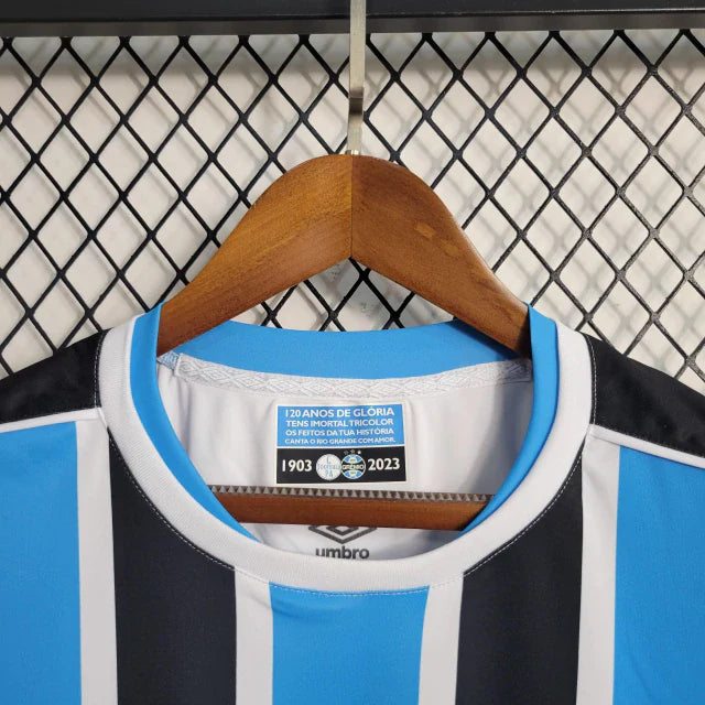 Camisa Grêmio Home 23/24 Umbro Torcedor Masculino - Tricolor
