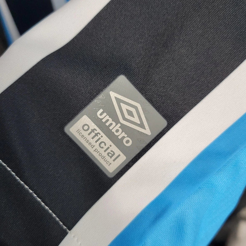Camisa Grêmio Home 23/24 Umbro Torcedor Masculino - Tricolor