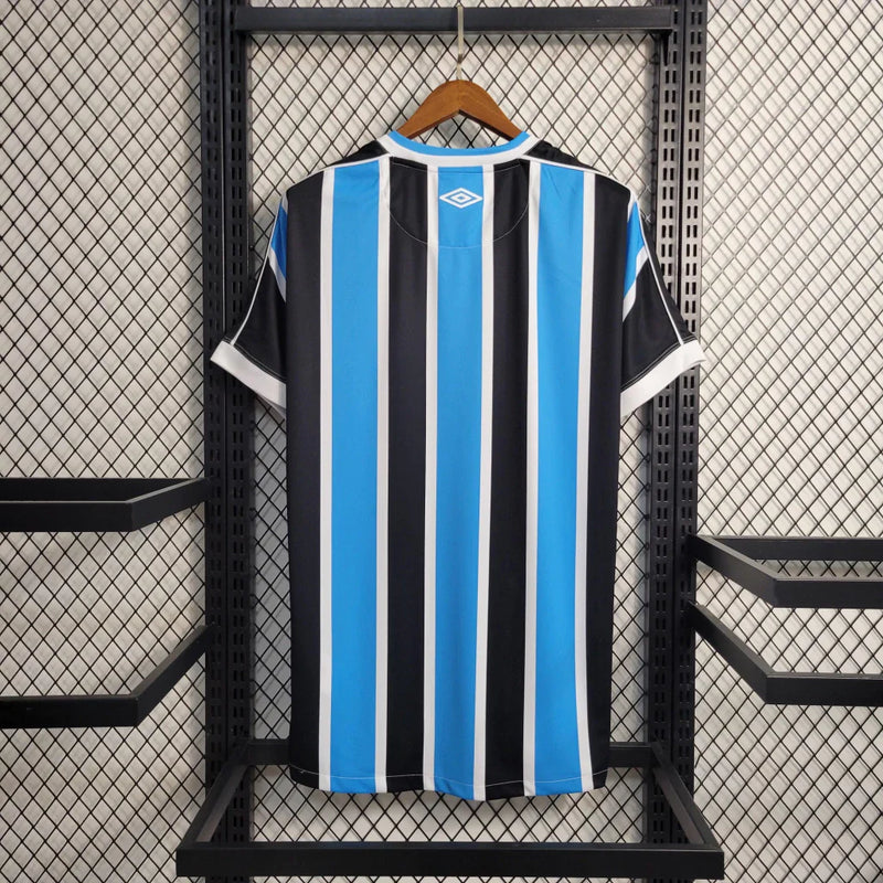 Camisa Grêmio Home 23/24 Umbro Torcedor Masculino - Tricolor