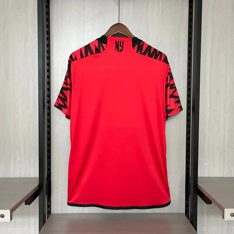 Camisa New York Red Bulls 24/25 Away Adidas Torcedor - Vermelha