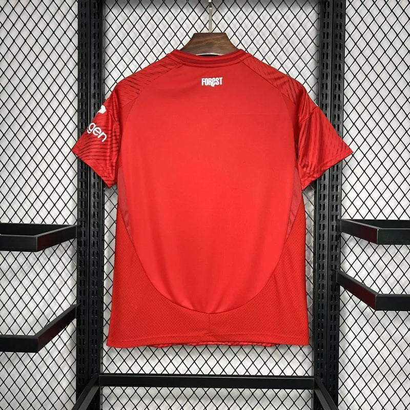Camisa Nottingham Forrest Home 24/25 Adidas Masculino Torcedor - Vermelha