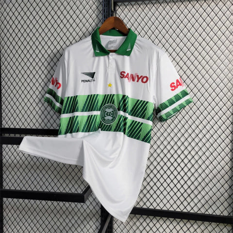 Camisa Coritiba 1997 Penalty Torcedor - Branca e Verde
