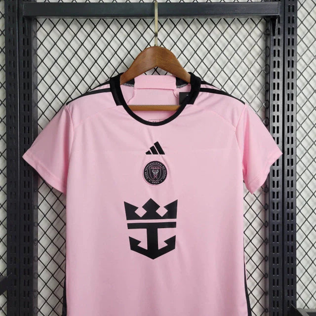 Kit Infantil Inter Miami Home 24/25 - Adidas - Rosa