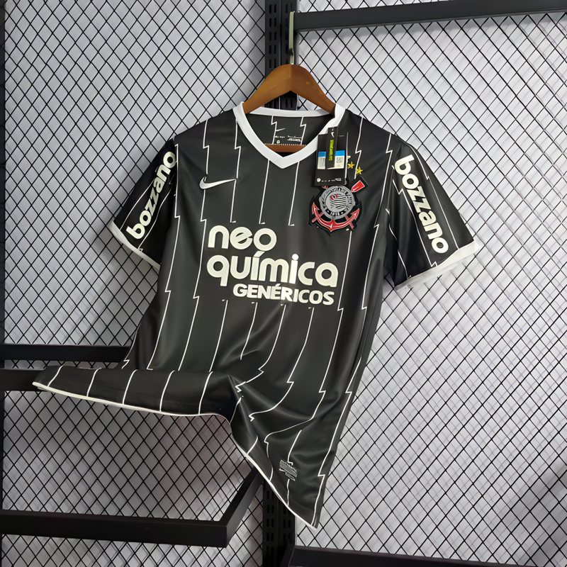 Camisa Corinthians Retrô 2012/13 Home Nike Masculina - Preto