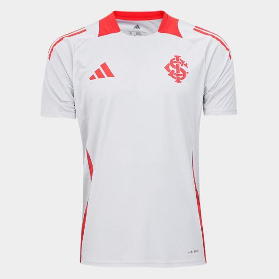 Camisa Internacional Treino 25/26 Adidas Masculina - Branca