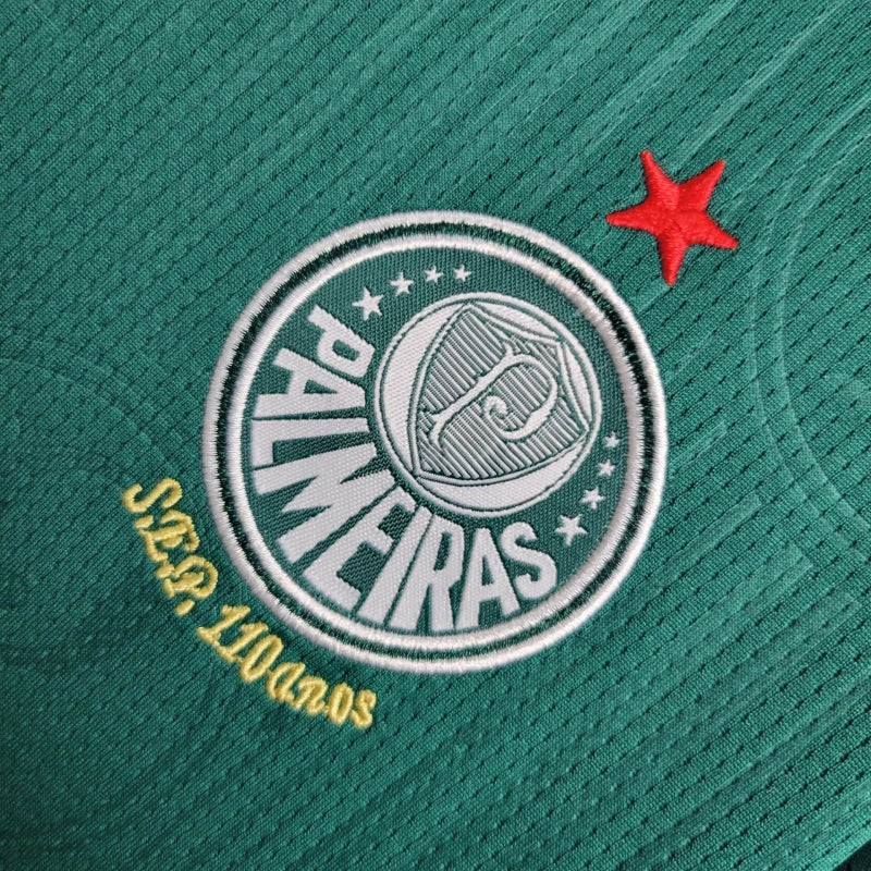 Conjunto Infantil Palmeiras 24/25 Home Puma Torcedor - Verde
