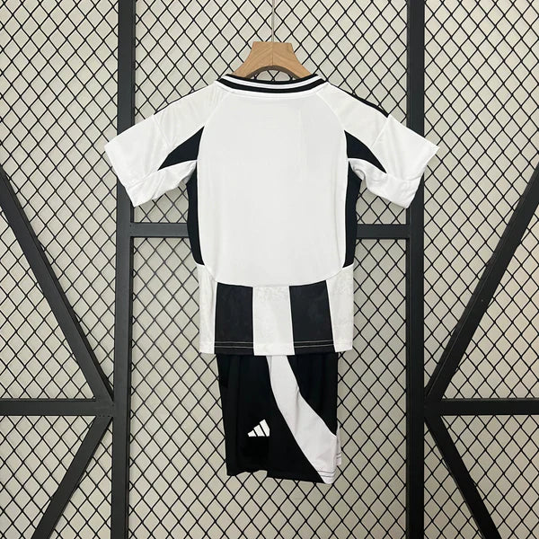 Conjunto Infantil Juventus 24/25 Home Adidas - Listrado