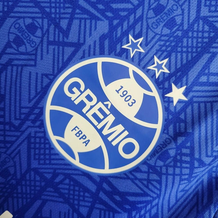 Camisa Grêmio Treino 24/25 Umbro Masculino - Azul