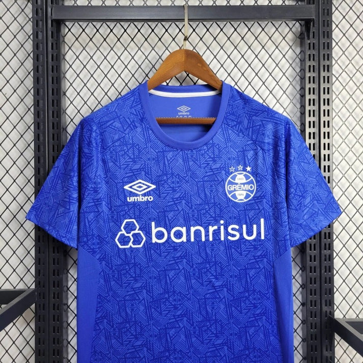 Camisa Grêmio Treino 24/25 Umbro Masculino - Azul